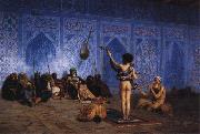 The Snake Charmer Jean - Leon Gerome